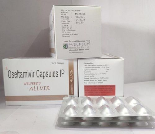 Oseltamivir 75 MG Antiviral Capsules