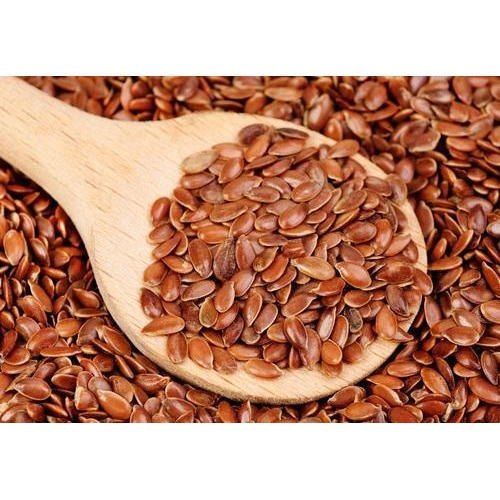 Reddish Brown Packed With Fiber And Omega 3 Fatty Acids Pure Organic Indian Sorted Flax Seed