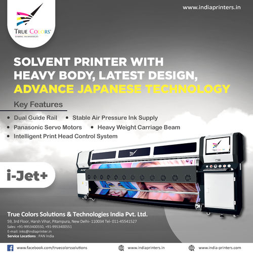 True Colors Solvent Printing Machine