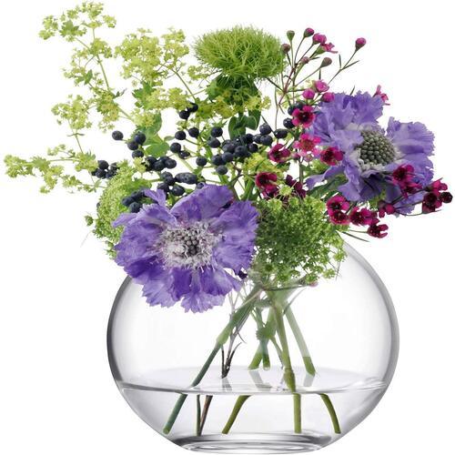 Decent Glass Terrarium Glass Bubble Bowl, Fish Bowl, Rose Bowl - Glass Round Vase, Events, Decorating, Home Decor, Or Office Decor (8Inch)