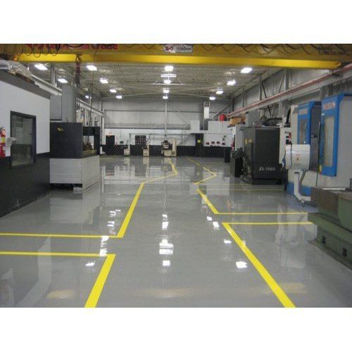 Transparent Industrial Epoxy Flooring Service