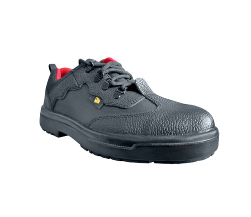 Lace Closure Jcb Safety Shoes - Color: Black