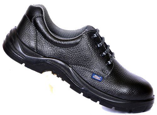 Black Low Ankle Safety Shoes (Allen Cooper Ac 7002)