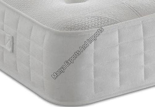 Plain Bed Mattress, Rectangular Shape, White Color, Size : 76x38 Inch