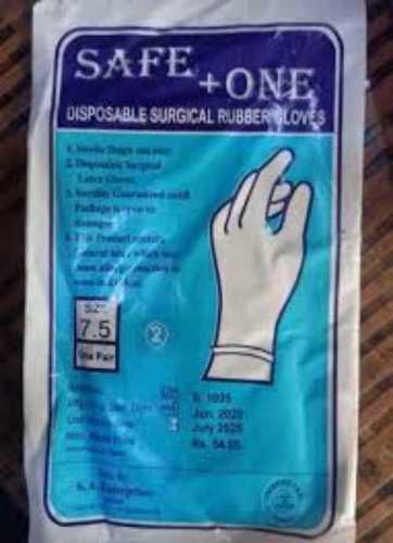 Various Colors Are Available Powder Free Latex Surgical Gloves