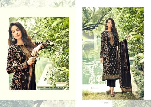 Riana Ibtidaa 60009 Fancy Velvet Designer Suits Winter Collection Bust Size: Upto 66 Inch (In)