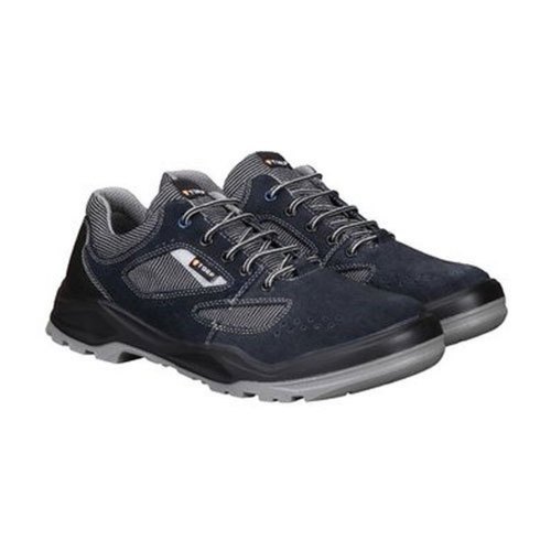Lace Up Steel Toe Industrial Safety Shoes - Steel Toe, Sizes 5-12, Black/Brown/Gray | Anti Skid, Chemical Resistant, Heat Resistant Up to 120Â°C, Highly Durable