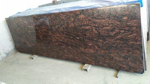 Black 18 Mm Mirror Polished Granite Slab