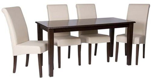 4 Seater Restaurant Fiber Table And Chair Set