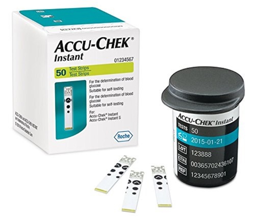 Accu Chek Active Blood Glucosemeter Test Strips