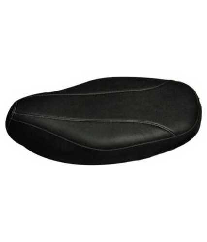 Black Leather Bike Seat Cover Vehicle Type: Two Wheeler