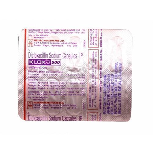 Dicloxacillin Tablets 500 Mg