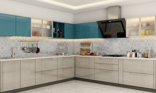 Fully Laminated Modular Kitchen