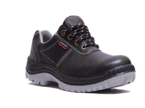 Black Hillson Panther Dual Density Men Safety Shoes