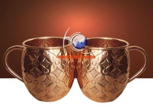 Light Weight Polished Copper Mule Mug