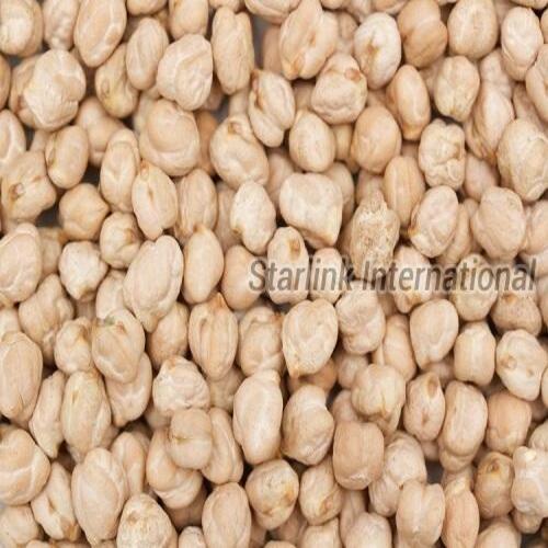 Maturity 100% High In Protein No Preservatives Size 6Mm To 8 Mm Healthy White Chickpeas Grain Size: Standard