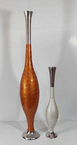 Aluminum Enamel Texture Floor Vase (Large)