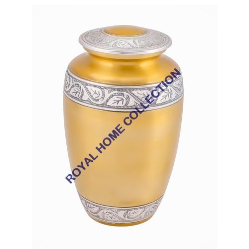 विभिन्न रंग उपलब्ध हैं आकर्षक डिजाइन पीतल और एल्यूमीनियम श्मशान कलश
