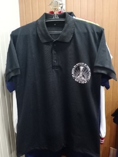 Corporate Plain Polo T-Shirt For Mens Black Color - Size L/ M/ XL/ XXL Short Sleeve Casual Wear Polo Collar Ideal for 18+