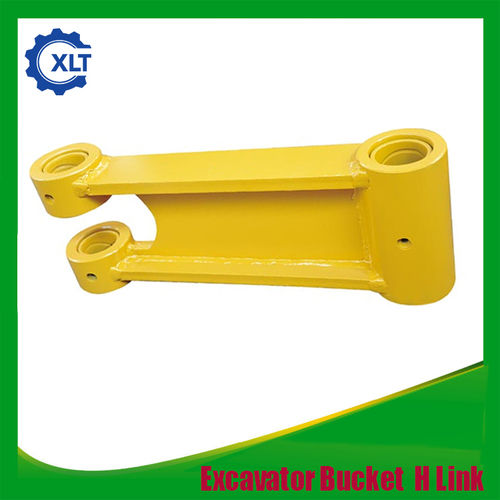 Yellow Corrosion Resistant Excavator Bucket H Link