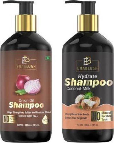 Enablush Hydrate Coconut Milk Shampoo And Onion Oil Shampoo (300ml + 300ml)