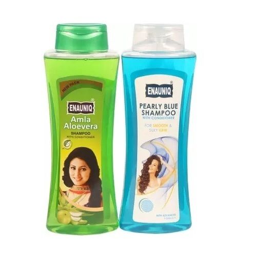 ENAUNIQ Amla Shikakai Shampoo and Pearly Blue Shampoo Combo Pack (500ml + 500ml)