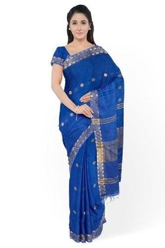 Festive Wear Cotton Saree For Ladies