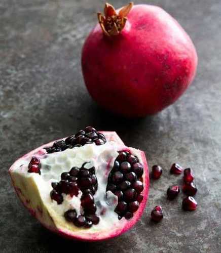 Fresh Red Pomegranate Fruit