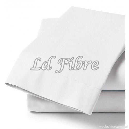 Plain Hospital Cotton Bed Sheet, White Color, Soft And Comfortable, Best Quality