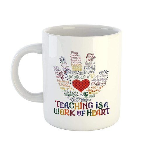 Round Coffee Mugs For Teachers Day