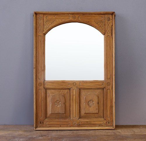 Brown Wooden Mirror Frame