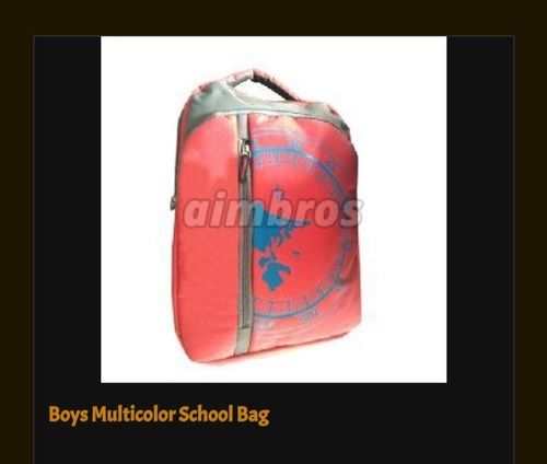 Various Elegant Style Boys Multicolor School Bag