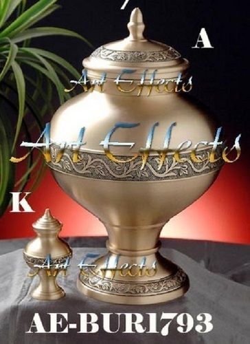 Imperial Bronze Brass Funeral Cremation Urn