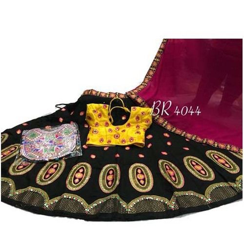 Ladies Ethnic Cotton Chaniya Choli - Customized Size, Various Colors | Breathable Fabric, Ideal for Festive Occasions, Dry Clean Only