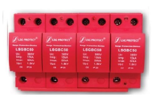 Lsg Ac B C Combi Three Phase Surge Protection Device Weight: 500 Grams (G)