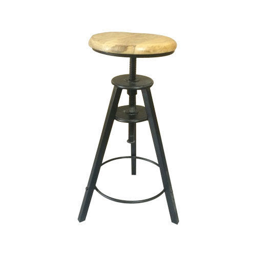 Handmade Plain Metal Bar Stool