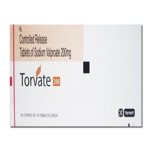 Sodium Valproate 200 Mg Controlled Release Tablets Grade: Pharmaceutical Grade