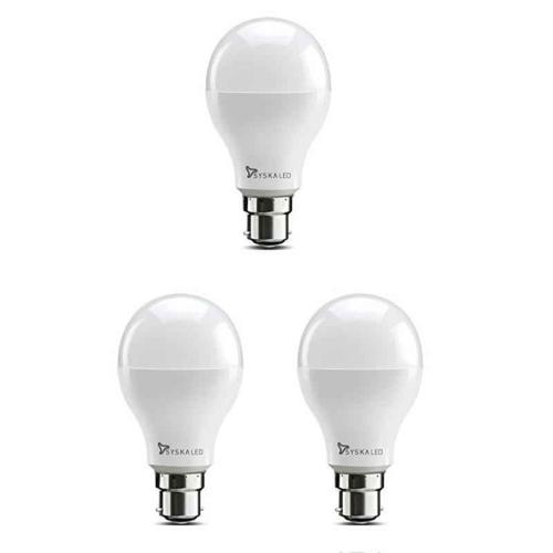 Syska SSKPAG 9W B22 LED Bulbs (Pack Of 3)