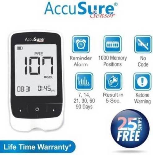 Accusure Sensor Glucometer