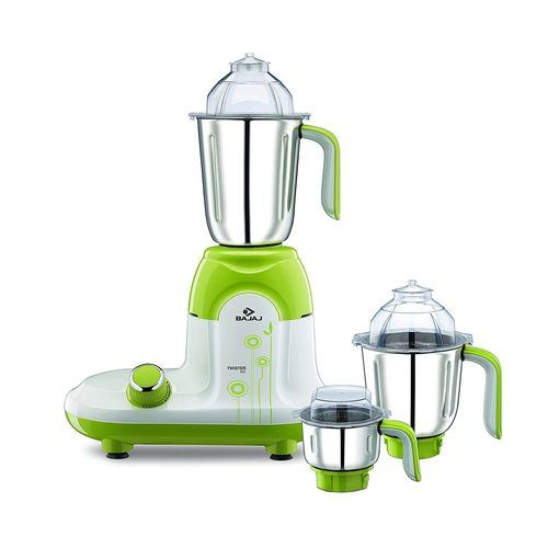 Bajaj Amaze Juicer Mixer Grinder,SS & Plastic (White and Blue),450 Watt,  230 V