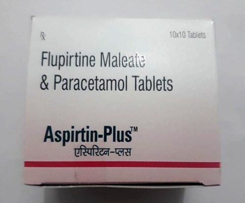 Flupirtine Maleate And Paracetamol Pain Reliever Tablets Age Group: Adult