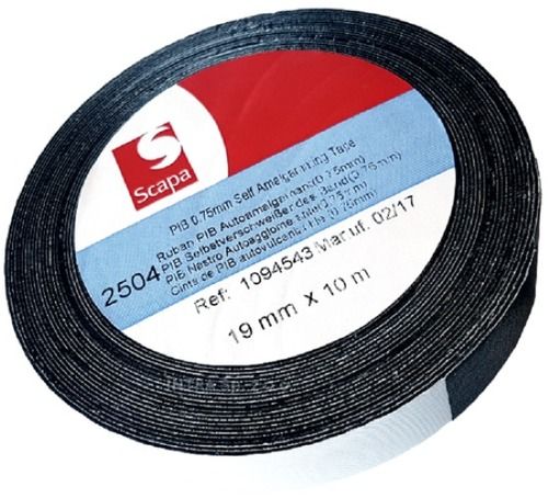 Black Scapa 2504 Pib Self Amalgamating Tape