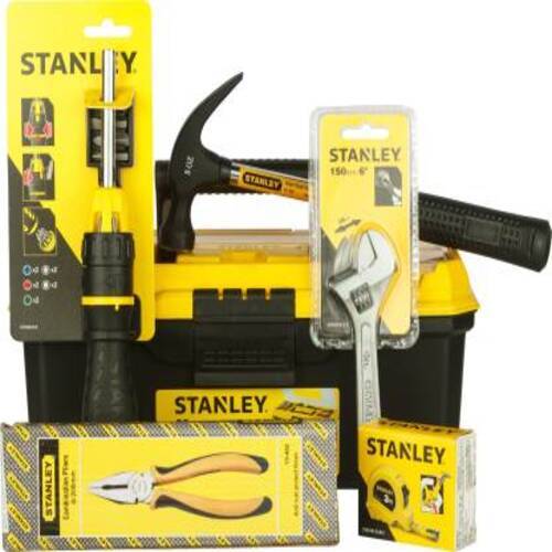 Stanley 18 Pcs General Home Tool Kit, Hometl-Kit2