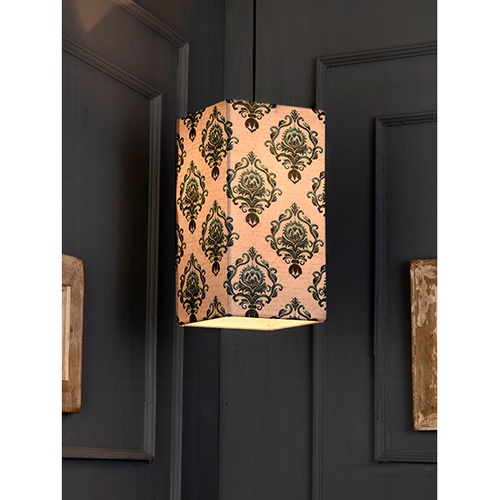 Block Print Hanging Shade
