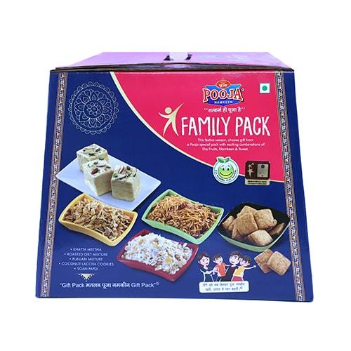Family Pack- Sweets &amp; Namkeens Combo