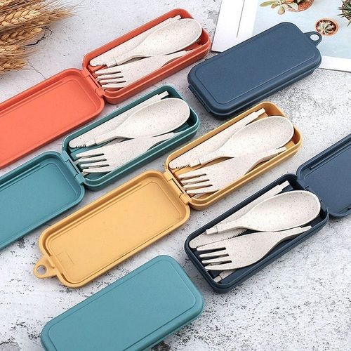 Multiple Folding Fork And Spoon Set