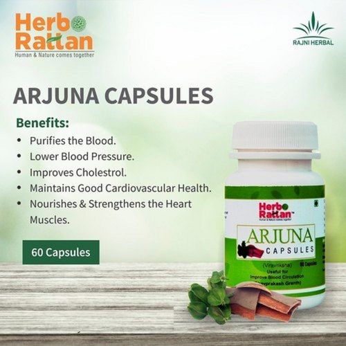 Heart Care Arjuna Bark Extract Capsule Age Group: For Adults