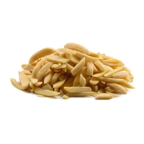 White Premium Quality And Loaded With Multi Nutrients Blenched And Sliced Almonds