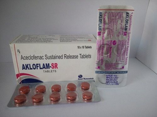 Aceclofenac Sustained Release Pain Killer Tablets Age Group: Adult