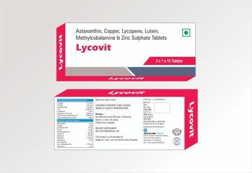  Aelicure Lycovit Astaxanthin Tablets